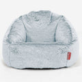 Fausse Fourrure Lapin Bleu Pastel
