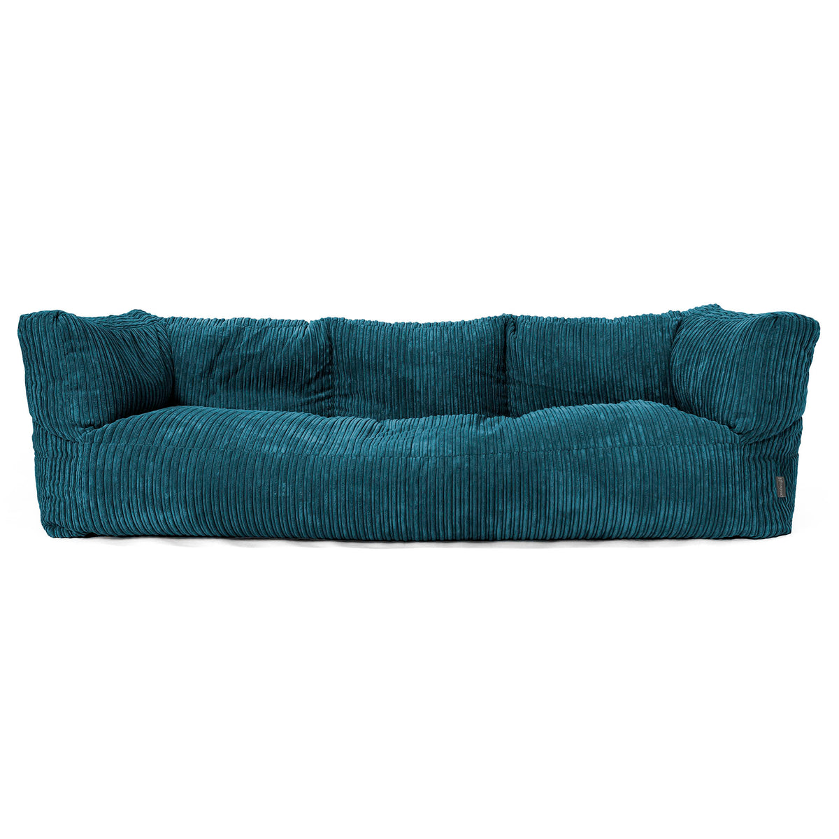 Canapé Pouf Albert 3 places - Cuir Vintage Camel