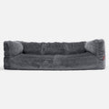 Fausse Fourrure Nounours Gris Foncé