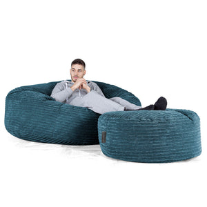 Mateju Pouf Poire Adulte et Enfants, Papillon Brillant 3D Pouf Geant Chambre, Bean Bag Chair, pour Grand Canapé, Chaise Longue Grande, Fauteuil de Salon pour Intérieur Extérieur (Insecte,M