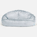Fausse Fourrure Lapin Bleu Pastel