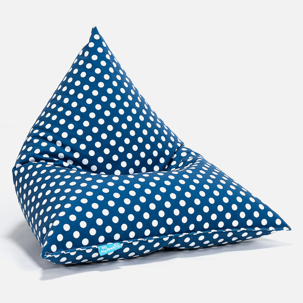 Chaise Enfant - Imprimé Bleu à Pois 01