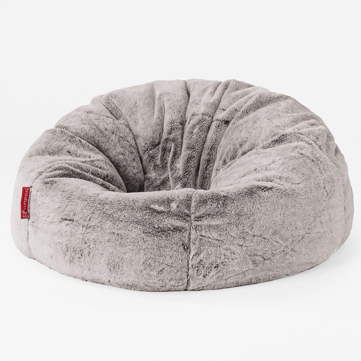 CloudSac 200 Pouf Géant Enfant à Mémoire de Forme 2-12 ans - Côtelé Ivoire main image 1