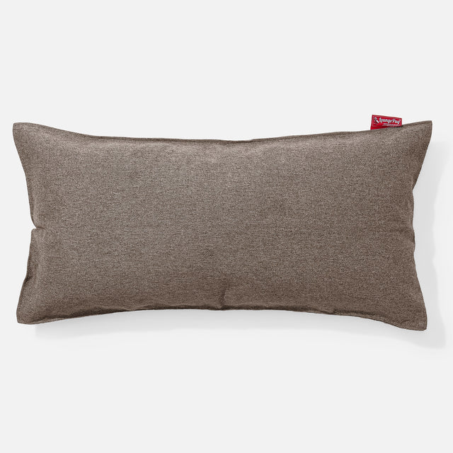 Coussin Rectangulaire Géant 40 x 80cm - Interalli Laine Biscuit 01
