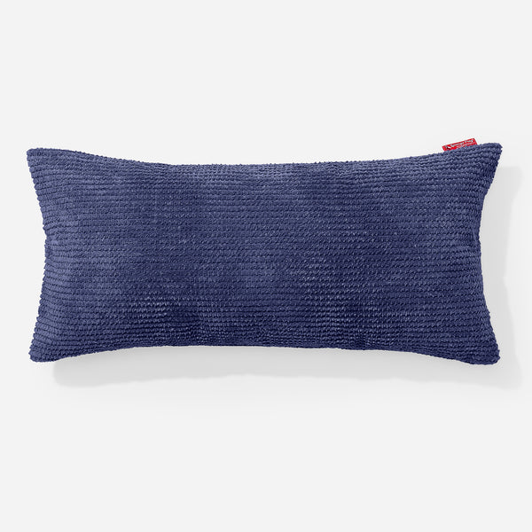 Coussin Rectangulaire Géant 40 x 80cm - Pompon Violet 01