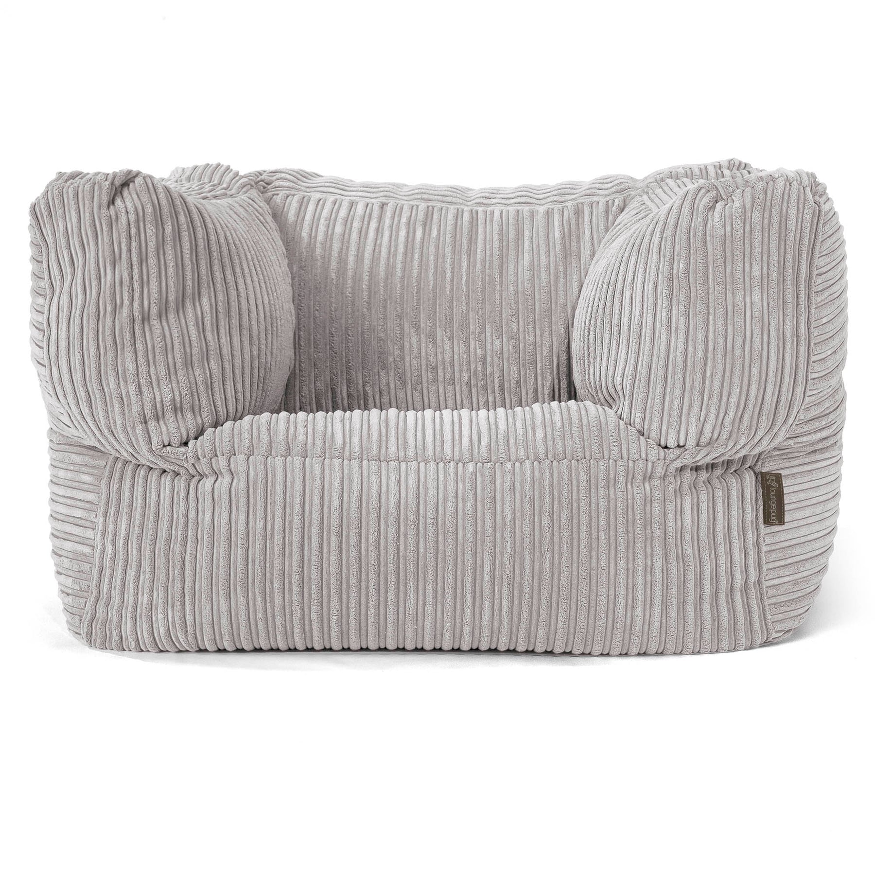 Lounge Pug Pouf Poire Gamer Poire Velours Côtelé Ultra Pelucheux Bleu Canard– Big Bertha Original FR