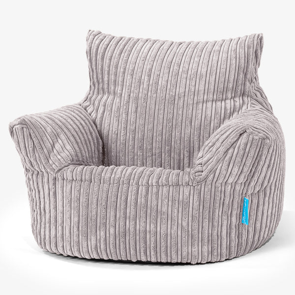 Fauteuil Pouf Enfant - Storm Grey