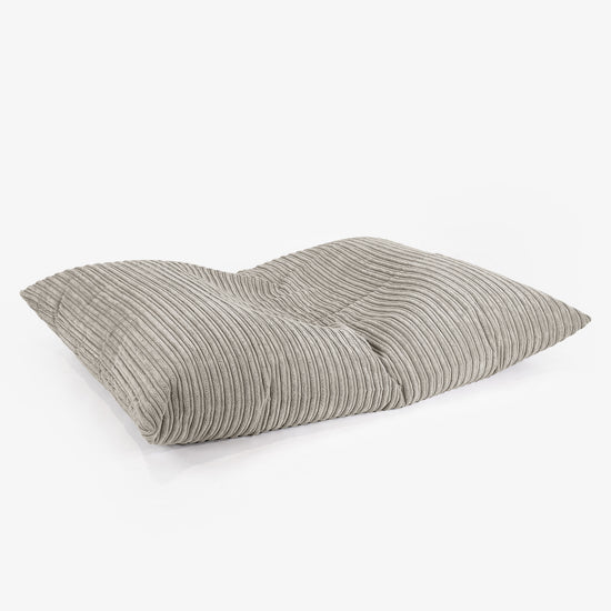 Gros Pouf Enfant 2-14 ans - Côtelé Vison 03