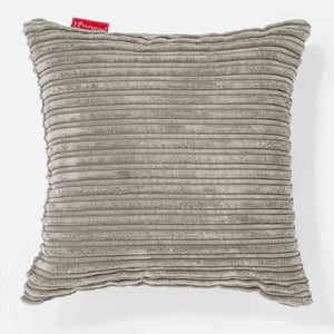 Housse de Coussin 47 x 47cm - Côtelé Vison