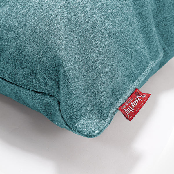 Housse de Coussin 47 x 47cm - Interalli Laine Aqua Fabric Close-up Image