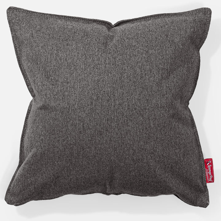 Coussin 47 x 47cm - Interalli Laine Gris 01