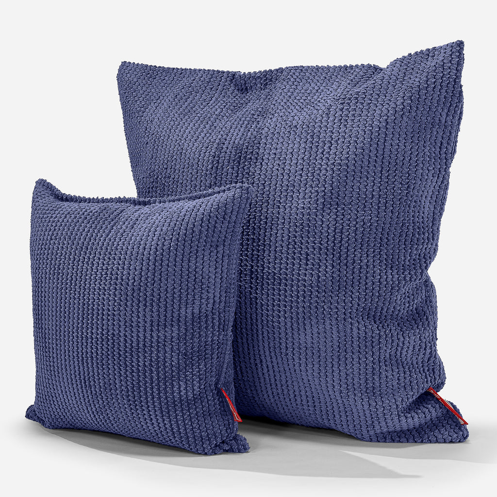 Coussin 47 x 47cm - Pompon Violet 02