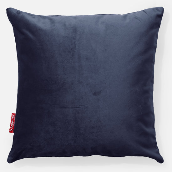 Coussin 47 x 47cm - Velours Bleu Marine 01