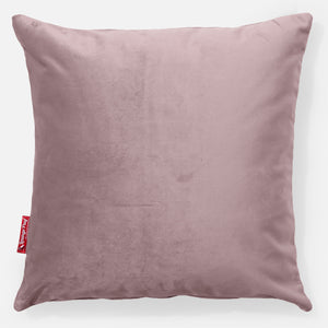 Housse de Coussin 47 x 47cm - Velours Rose