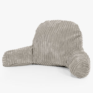 Coussin de Lecture avec Dossier - Côtelé Vison