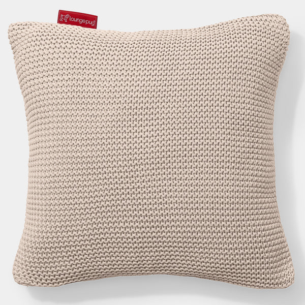 Coussin 47 x 47cm - 100% Coton Ellos Crème 01