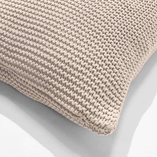 Coussin 47 x 47cm - 100% Coton Ellos Crème 02