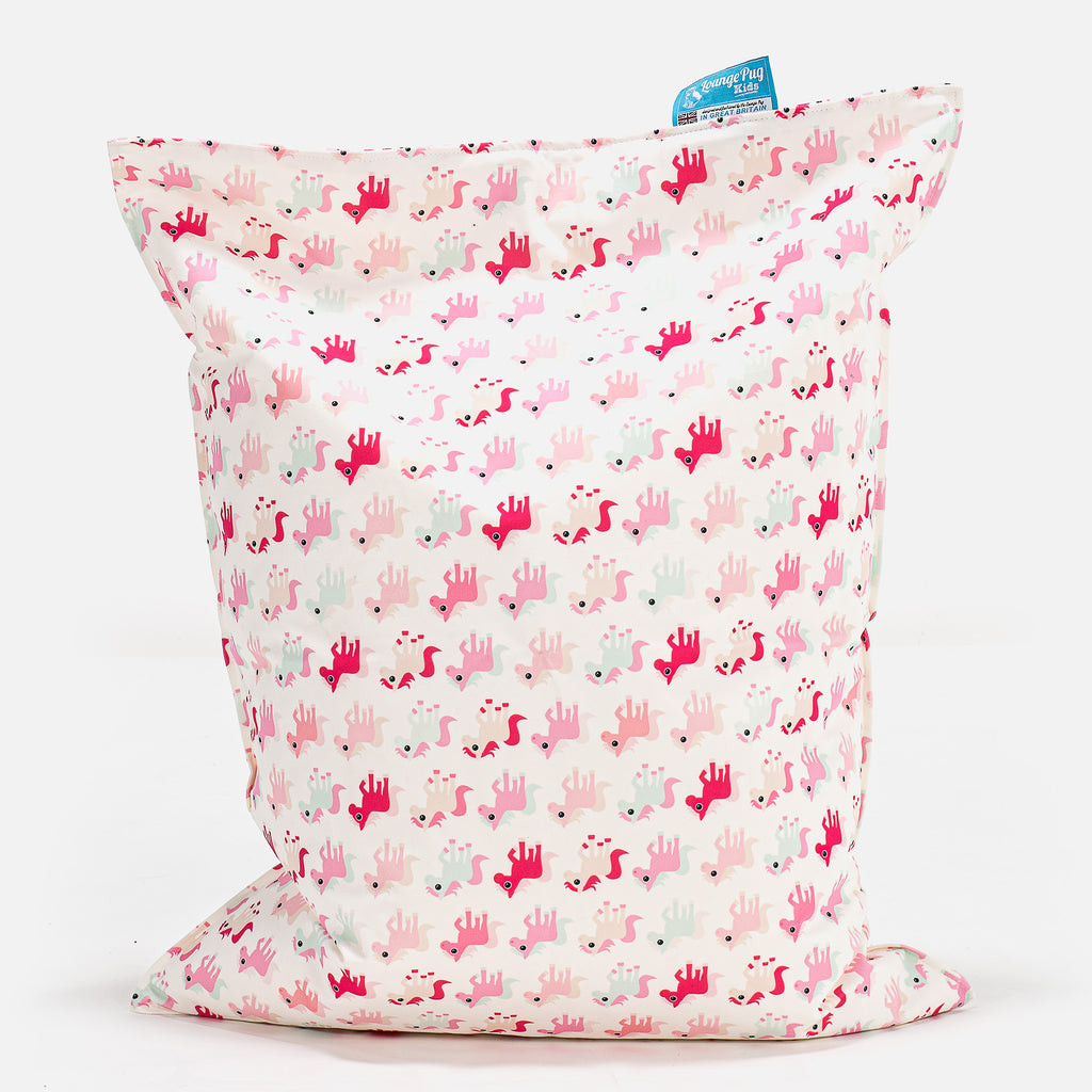 Coussin Pouf Enfant - Imprimé Petit Poney 01