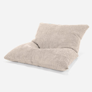 Coussin Pouf Enfant 1-6 ans - Pompon Crème