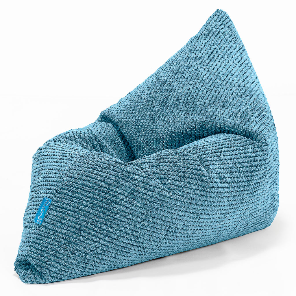 Coussin Pouf Enfant - Pompon Mer Égée 03