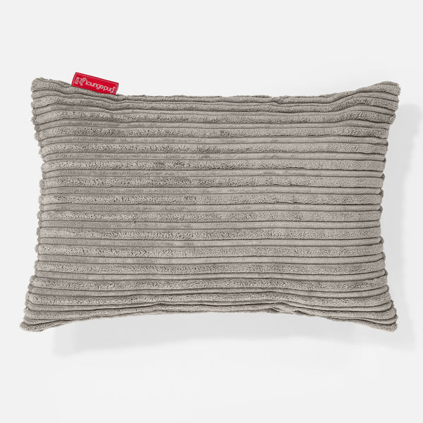 Coussin Rectangulaire 35 x 50cm - Côtelé Vison 01