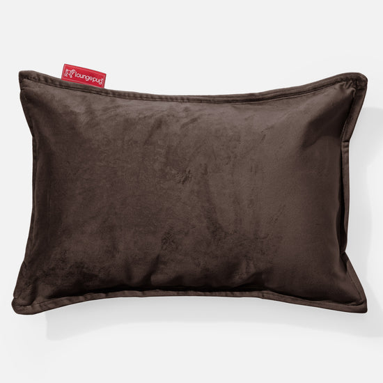 Coussin Rectangulaire 35 x 50cm - Velours Espresso 01