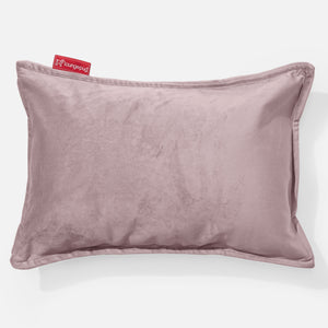 Housse de Coussin Rectangulaire 35 x 50cm - Velours Rose