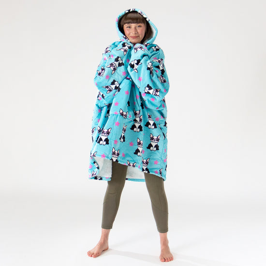 Couverture à Capuche pour Homme et Femme - Molleton Carlin 02