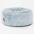 Fausse Fourrure Lapin Bleu Pastel