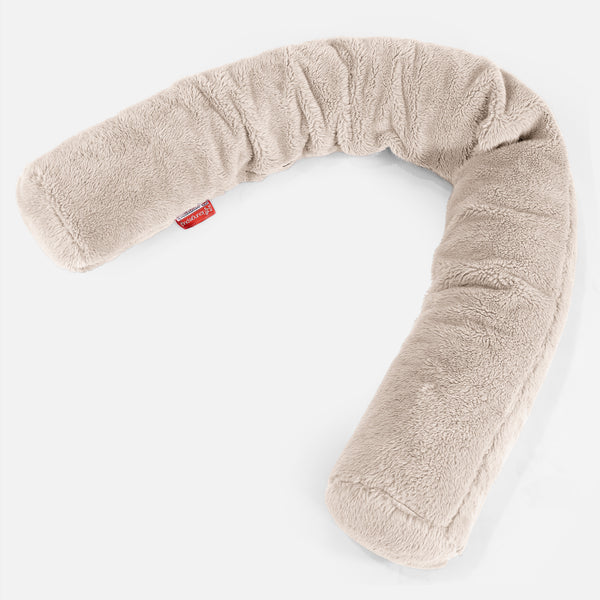 Traversin C150-L, Memoire De Forme - Fausse Fourrure Nounours Vison 01