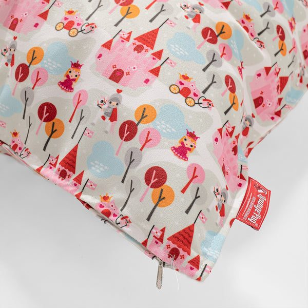 Grand Housse de Coussin 70 x 70cm - Imprimé Princesse Fabric Close-up Image