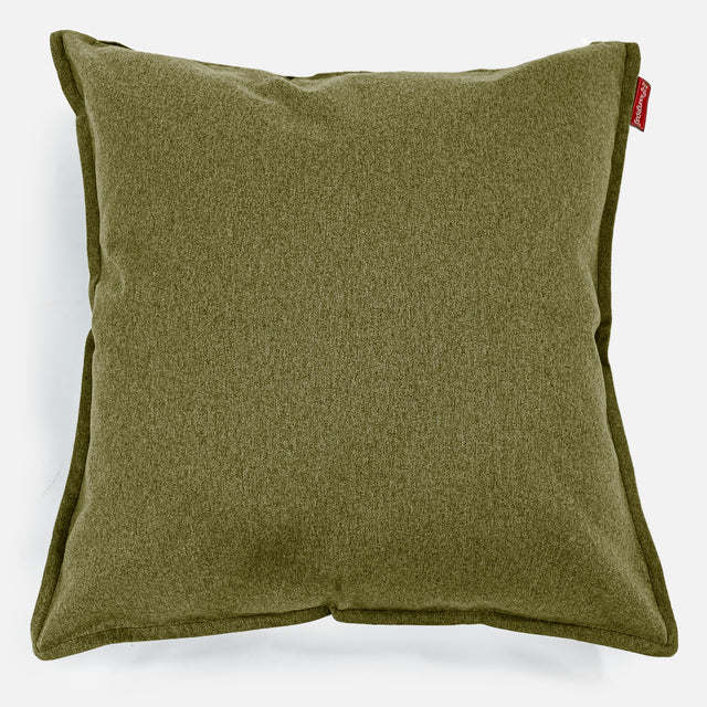 Grand Coussin 70 x 70cm - Interalli Laine Vert Acide 01