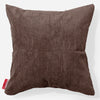 Grand Coussin 70 x 70cm - Pompon Chocolat 01