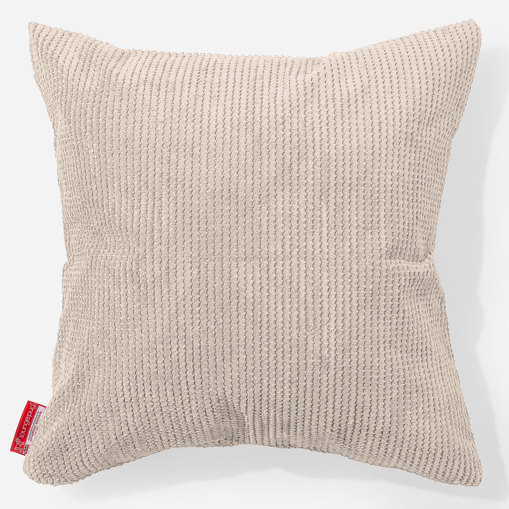 Grand Coussin 70 x 70cm - Pompon Crème 01