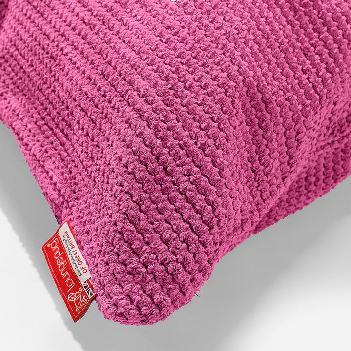 Grand Coussin 70 x 70cm - Pompon Rose 03