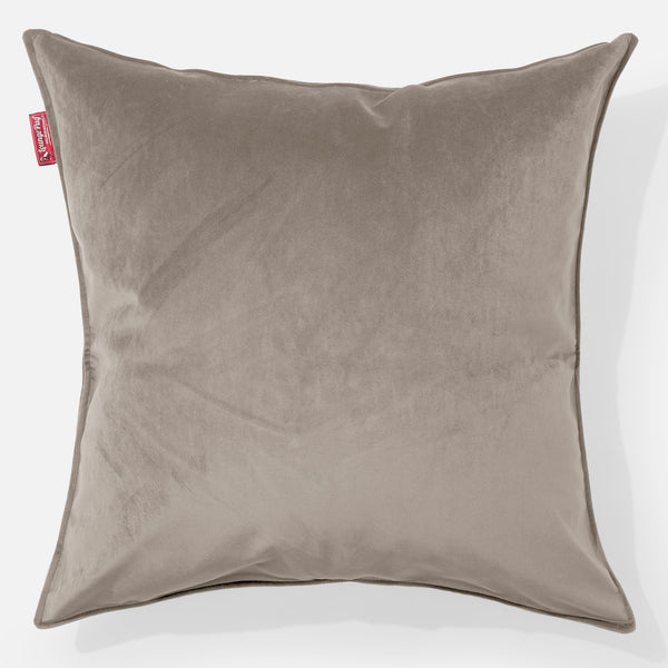 Grand Coussin 70 x 70cm - Velours Vison 01