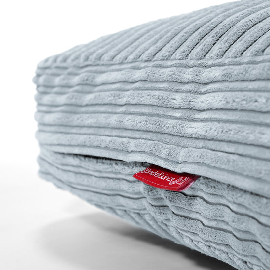 Grand Coussin de Sol - Côtelé Bébé Bleu 02