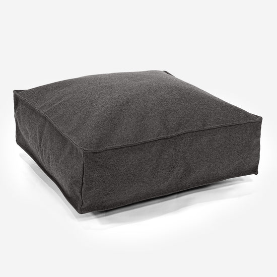 Grand Coussin de Sol - Interalli Laine Gris 01