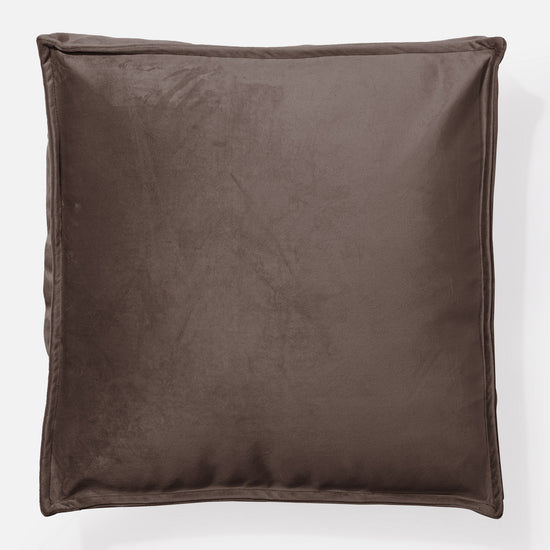Grand Coussin de Sol - Velours Espresso 02