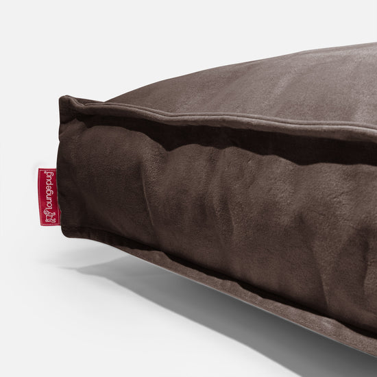 Grand Coussin de Sol - Velours Espresso 04