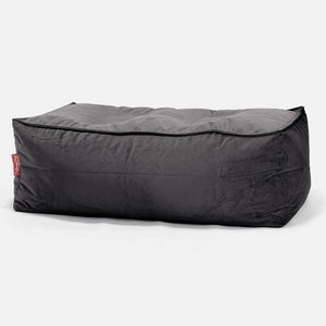 Gros Repose Pied - Velours Anthracite
