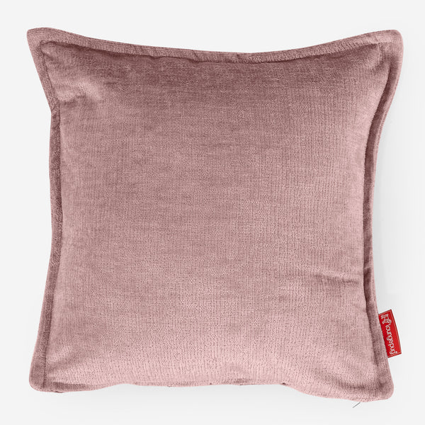 Housse de Coussin 47 x 47cm - Chenille Rose 01