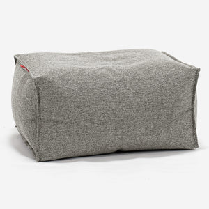 Petit Repose Pied - Interalli Laine Argent