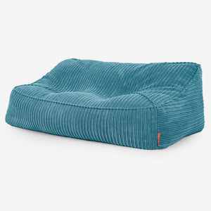 Le Canapé Pouf Doudou - Côtelé Mer Égée