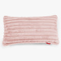 Velours Côtelé Ultra Pelucheux Rose Pastel