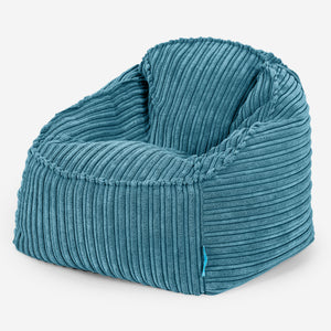 Le Pouf Enfant Doudou 2-6 ans - Côtelé Mer Égée