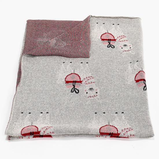 Couverture / Plaid Enfant - 100% Coton Lama 01