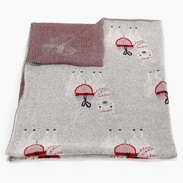 Couverture / Plaid Enfant - 100% Coton Lama 01