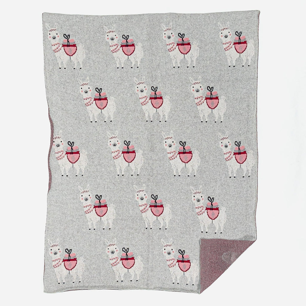 Couverture / Plaid Enfant - 100% Coton Lama 03