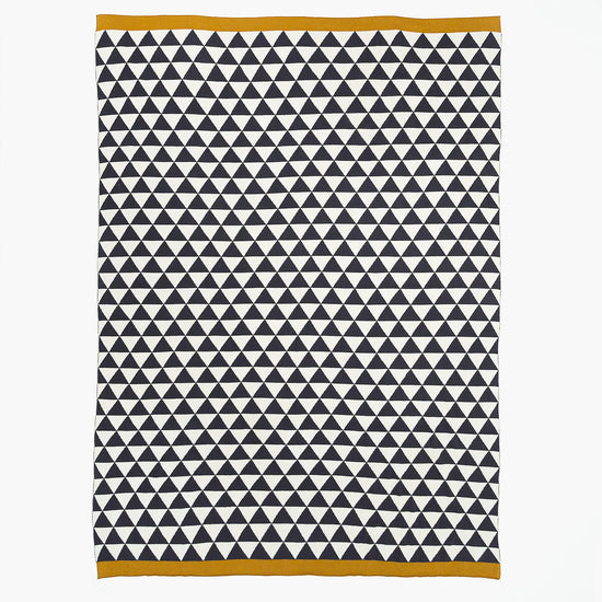 Couverture / Plaid - 100% Coton Geo 03